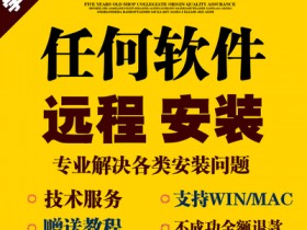 在线远程软件安装服务